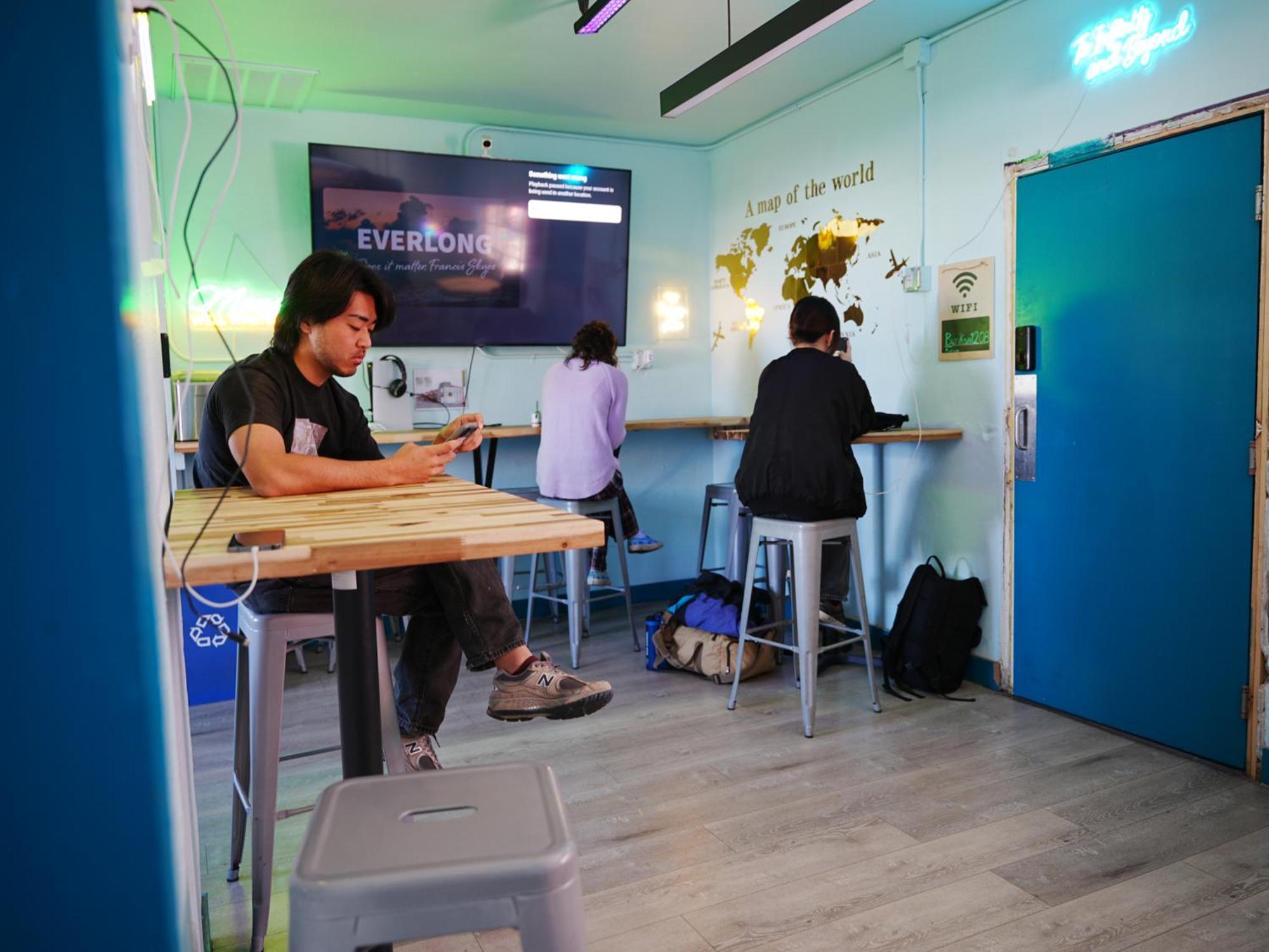 לאס וגאס Sin City Hostel מראה חיצוני תמונה