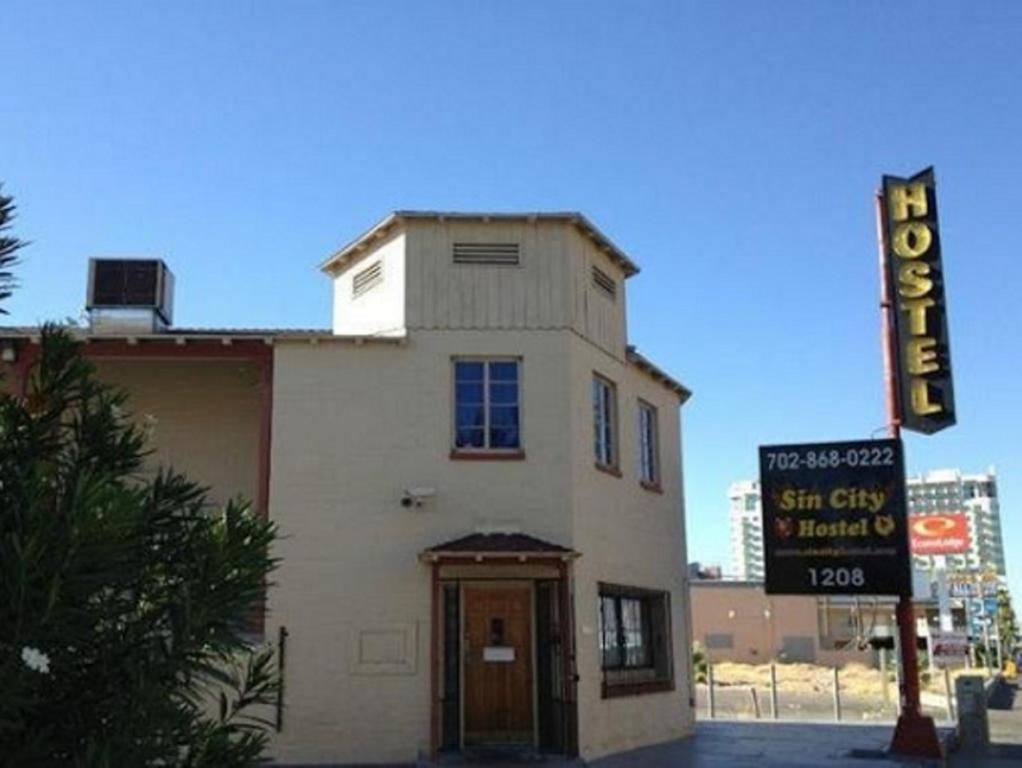 לאס וגאס Sin City Hostel מראה חיצוני תמונה